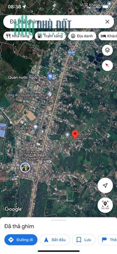Bán đất xã Trà Cổ, Huyện Tân Phú, Full thổ cư 130m2, giá 2tỷ