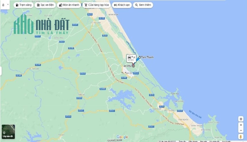 ♪ Đất Tam Kỳ An Phú 5215m2, có 400m2 đất ở đô thị, Vị trí đẹp giá đầu tư