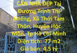 CHÍNH CHỦ CẦN BÁN CĂN NHÀ ĐẸP Tại Huyện Hóc Môn - HCM - Giá Đầu Tư