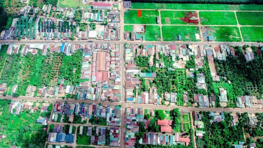 Đất Phú Lộc, 6x23m, sau lưng uỷ ban, giá tốt