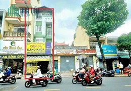Q.Tân Phú- 200m2 MT Gò Dầu, vị trí đẹp. Nở hậu. 5 tầng. Giá 18.3tỷ TL