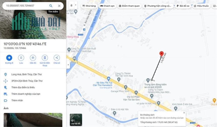 ĐẤT ĐẸP - GIÁ TỐT - CẦN BÁN GẤP Lô Đất Tại Quận Bình Thuỷ, Cần Thơ