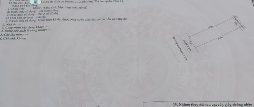 🔴💥Bán đất đường Hòa An 22, Phường Hòa An. Q. Cẩm Lệ. TP Đà Nẵng