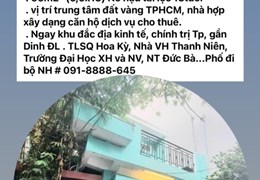 NHÀ NÁT TIỆN XÂY MỚI. TRUNG TÂM ĐẤT VÀNG TP HCM.
hxh NTMK.DAKAO.Q1- ( 5,5x13)- 13t tỷ