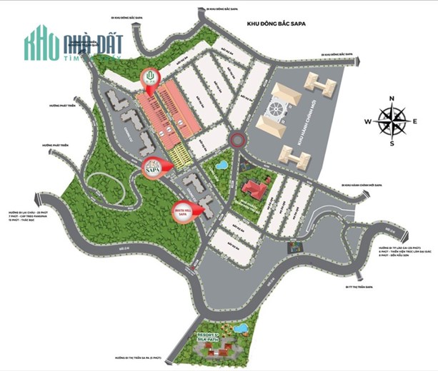 Đầu tư từ “chân sóng” tại trung tâm phát triển Sa Pa 100m2- 5.6tỷ, chiết khấu 4%, HTLS 0%/12 tháng