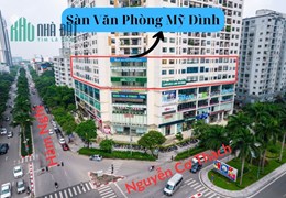 Bán Sàn Văn Phòng Golden Field - Đỉnh nhất Mỹ Đình - Tỷ suất lợi nhuận 8% - Diện tích 150m2