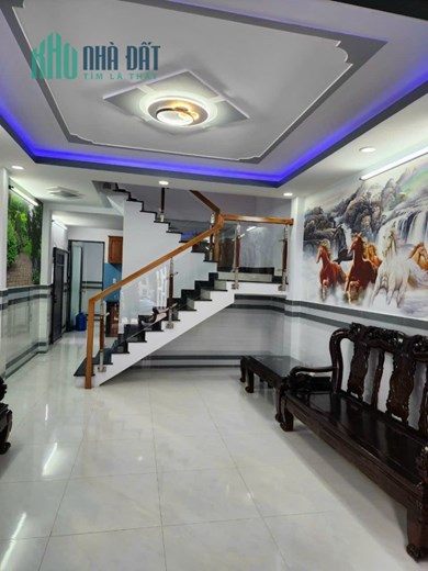 Bán Nhà Đường Lê Văn Khương, 4x14, 2 Tầng 1 Lửng, 4 Phòng Ngủ