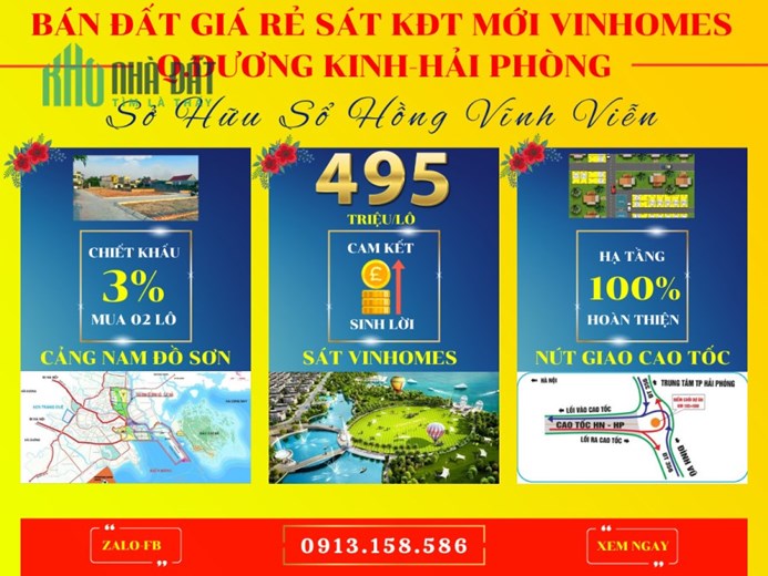 BÁN ĐẤT PHỐ GIÁ RẺ TRUNG TÂM QUẬN DƯƠNG KINH HẢI PHÒNG.