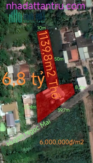 Bán nhà Đường Huỳnh Ngọc Mai giá 6,8 tỷ