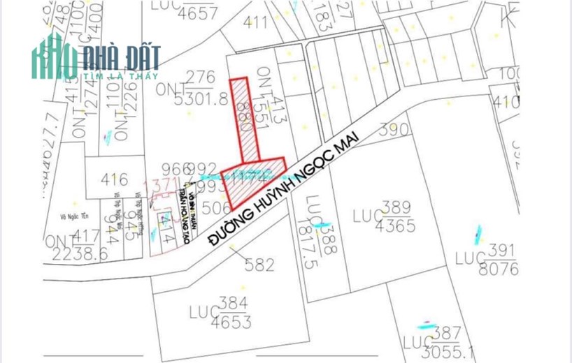 Bán nhà Đường Huỳnh Ngọc Mai giá 6,8 tỷ