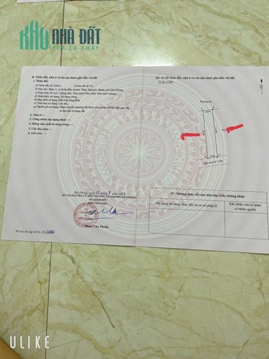 Bán Đất Đẹp Tại Thôn 3, Xã Kiền Bái, Huyện Thủy Nguyên, Hải Phòng