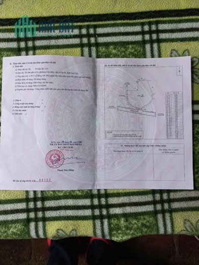 Chính chu cần bán lô đất gần trung tâm Sapa đón sóng quy hoạch