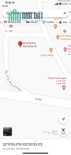 Chính chu cần bán lô đất gần trung tâm Sapa đón sóng quy hoạch