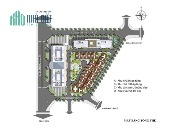 Bán liền kề biệt thự  HDI Tây Hồ Residence giá tốt nhất thị trường