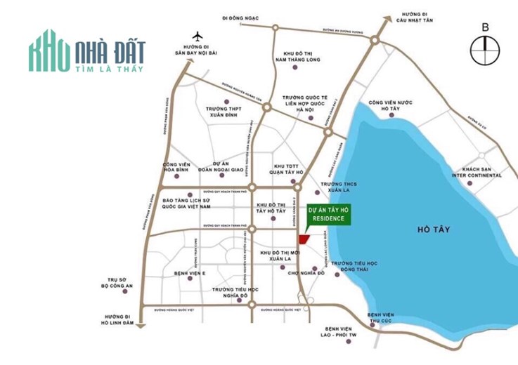 Bán liền kề biệt thự  HDI Tây Hồ Residence giá tốt nhất thị trường