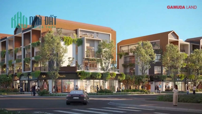 Artisan Park là nhà phố thương mại của Gamuda Land tại Thành Phố Mới Bình Dương