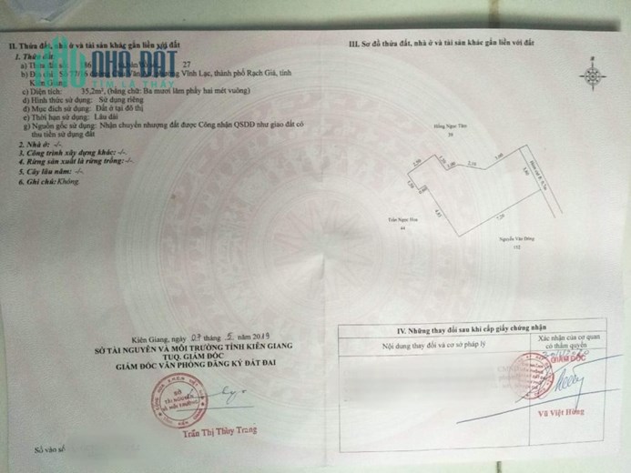 NHÀ ĐẸP - GIÁ TỐT - Chính Chủ Cần Bán Nhà Hẻm Chu Văn An - Vĩnh Lạc - Rạch Giá - Kiên Giang