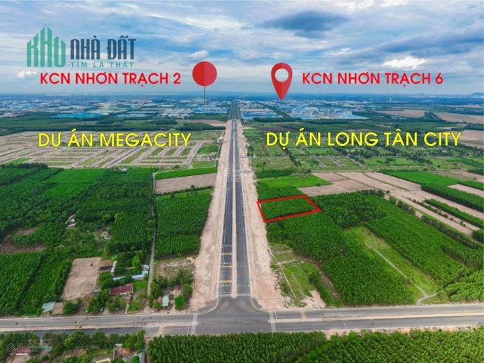 Bán 2 mặt tiền 25C - Nguyễn Hữu Cảnh ở Nhơn Trạch hơn 3200m đất siêu đẹp - Đón đầu sân bay Long