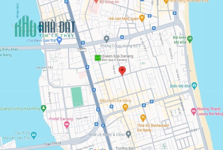 ► Đất Lê Hữu Trác, kiệt 5.5m thẳng thông, 148m2, Ngang 6m