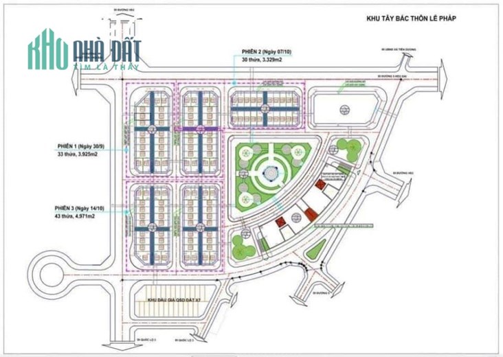 Bán khu đất đầu giá bán Lễ Pháp - Đông Anh. Lô đẹp giá thấp nhất môi trường. LH: 0914200366