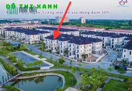 Duy nhất căn biệt thự 216m2 view công viên Centa River Park Từ Sơn giá chủ đầu tư