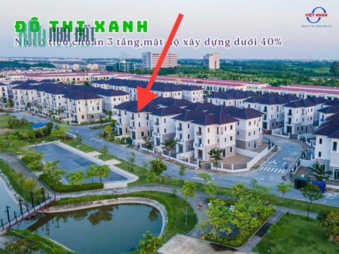 Duy nhất căn biệt thự 216m2 view công viên Centa River Park Từ Sơn giá chủ đầu tư
