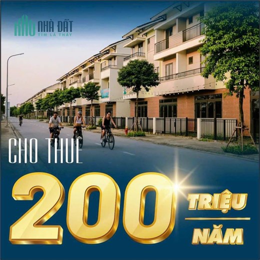 Duy nhất căn biệt thự 216m2 view công viên Centa River Park Từ Sơn giá chủ đầu tư