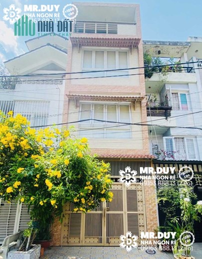 Bán nhà mặt tiền Âu Dương Lân Phường 3 Quận 8 4x12 4 tầng kinh doanh
