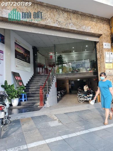 Tòa VP 8t, mặt phố Trần Duy Hưng, CG, cho thuê 160tr/th, Nhỉnh 40 tỷ