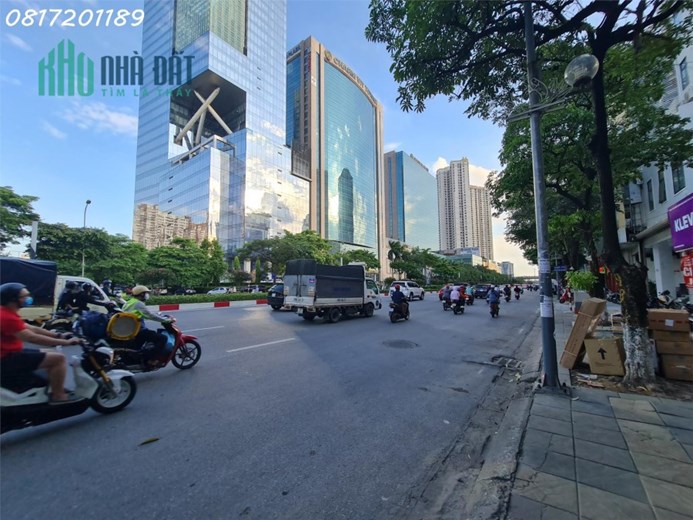 Tòa VP 8t, mặt phố Trần Duy Hưng, CG, cho thuê 160tr/th, Nhỉnh 40 tỷ