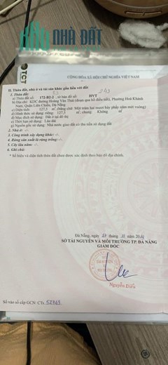 🔴💥Bán đất đường Phạm Thị Lam Anh, Hòa Khánh Nam, Liên Chiểu - ĐN