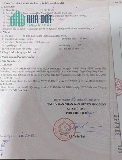 Bán Nhà 5x23, 2 Tầng, Trong Khu Dân Cư Bà Điểm 2, Đường 8m Thông