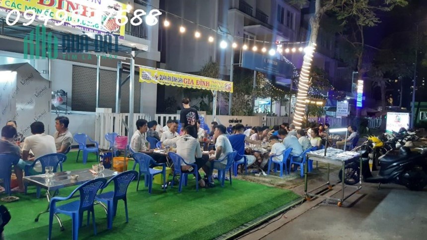 CHÍNH CHỦ SANG QUÁN ỐC GIA ĐÌNH MẶT TIỀN 20m NỘI KHU LOVERA PARK - Địa chỉ: Trịnh Quang Nghị, Xã