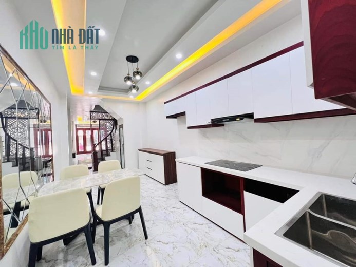 BÁN NHÀ GẦN ĐƯỜNG ĐÔI TÂN MAI. DT 54M × 5T FULL NT - NGÕ THÔNG- Ô TÔ ĐỖ CỬA. CHỈ 5 TỶ 9x