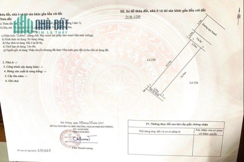Bán nhà xây mới TĐC Đằng Lâm, 73m 4 tầng độc lập GIÁ 5.99 tỉ gần Chợ Cát Bi