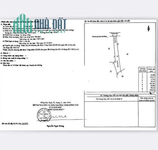 CHÍNH CHỦ BÁN ĐẤT TẶNG NHÀ CẤP 4 SỔ HỒNG RIÊNG NGAY SÂY BAY LONG THÀNH