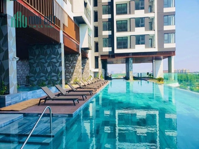 Cho thuê căn hộ ngang Visip1 căn 1pn trống giá 5tr , full nội thất giá chỉ  6,5tr bao phí quản lý