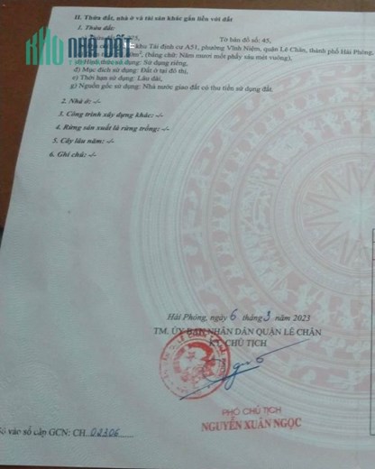 Bán gấp lô đất TĐC Hồ Sen, diện tích 52m, lô góc siêu đẹp GIÁ 4.13 tỉ