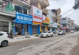 Cho thuê nhà lô góc gần bệnh viện Đa Khoa Tỉnh, Vĩnh Phúc
