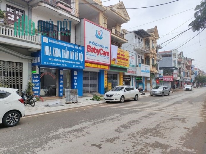 Cho thuê nhà lô góc gần bệnh viện Đa Khoa Tỉnh, Vĩnh Phúc