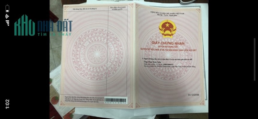 Chính Chủ Bán Nhà Full Nội Thất 3pn Ngay Trung Tâm Tp. Đà Nẵng