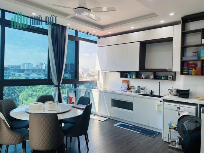 Nhà Phương Liệt Thanh Xuân vừa ở vừa cho thuê view hồ 3 mặt thoáng 129m 6 tầng thang máy chỉ 16.5 tỷ