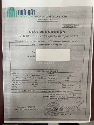 Chính chủ cần bán nhanh căn nhà mặt Phố Thuỵ Khê, Quận Tây Hồ, Hà Nội.