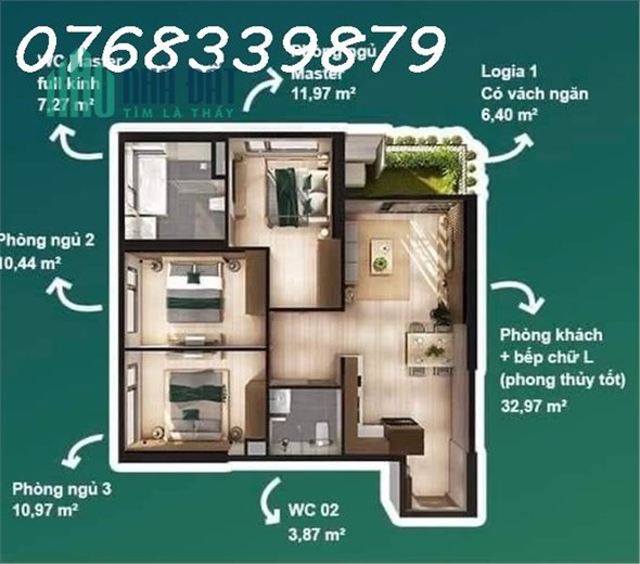 GIÁ CHỈ 3.1 TỶ- 3PN2WC TÒA HAVEN PARK- ECOPARK (CĂN TƯỢNG TỰ 3.6 – 4.2 TỶ)