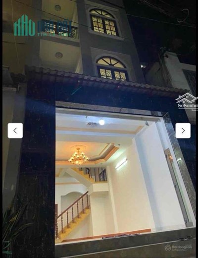 Cho thuê nhà MT hẻm 373 Lý Thường Kiệt, 4 phòng ngủ