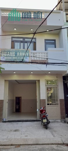 Cho thuê nhà Phan Nhu. Nhà mới xây, mặt tiền đường 5m5, gần chợ Phú Lộc