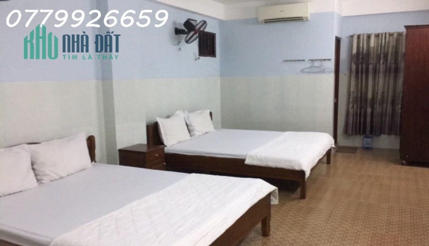 KHÁCH SẠN ĐƯỜNG NGUYỄN ẢNH THỦ - 31 PHÒNG - DOANH THU 200TRIỆU 1 THÁNG - NGANG 8M