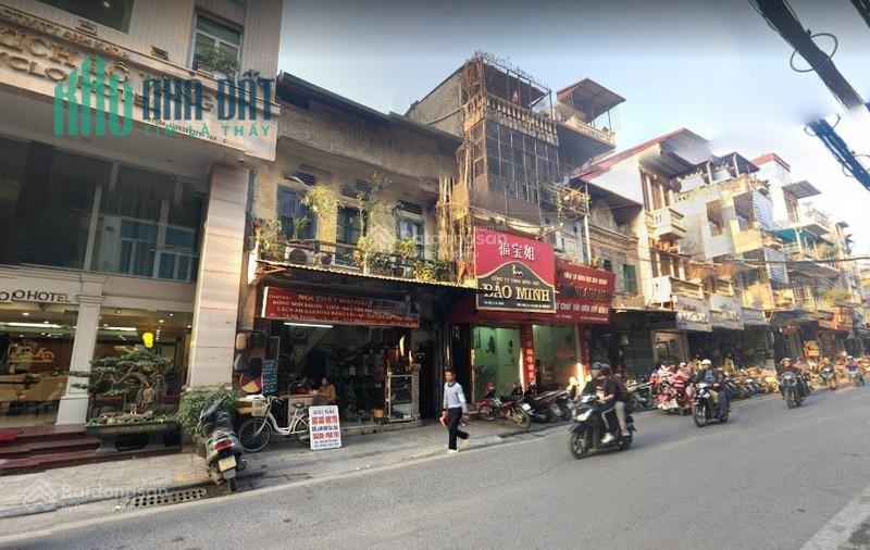 Bán nhà mặt phố Hàng Bè, Hoàn Kiếm, vị trí đẹp, xác định bán đất, 166m, mặt tiền 5.2m
