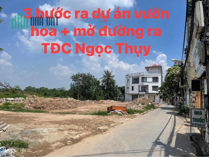 Bán đất ngõ 264 Ngọc Thuỵ 72m x 4,2m gần oto tránh giá chỉ  3,x tỷ TL. LH: 0936123469