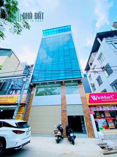 BÁN TÒA NHÀ VĂN PHÒNG 8 TẦNG DT:66M2 x 8 TẦNG x MT:7.3M CẦU THANG MÁY PHỐ VÍP PHẠM NGỌC THẠCH QUẬN